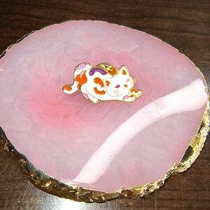 Women’s jewelry colorful fashion enamel cat pin